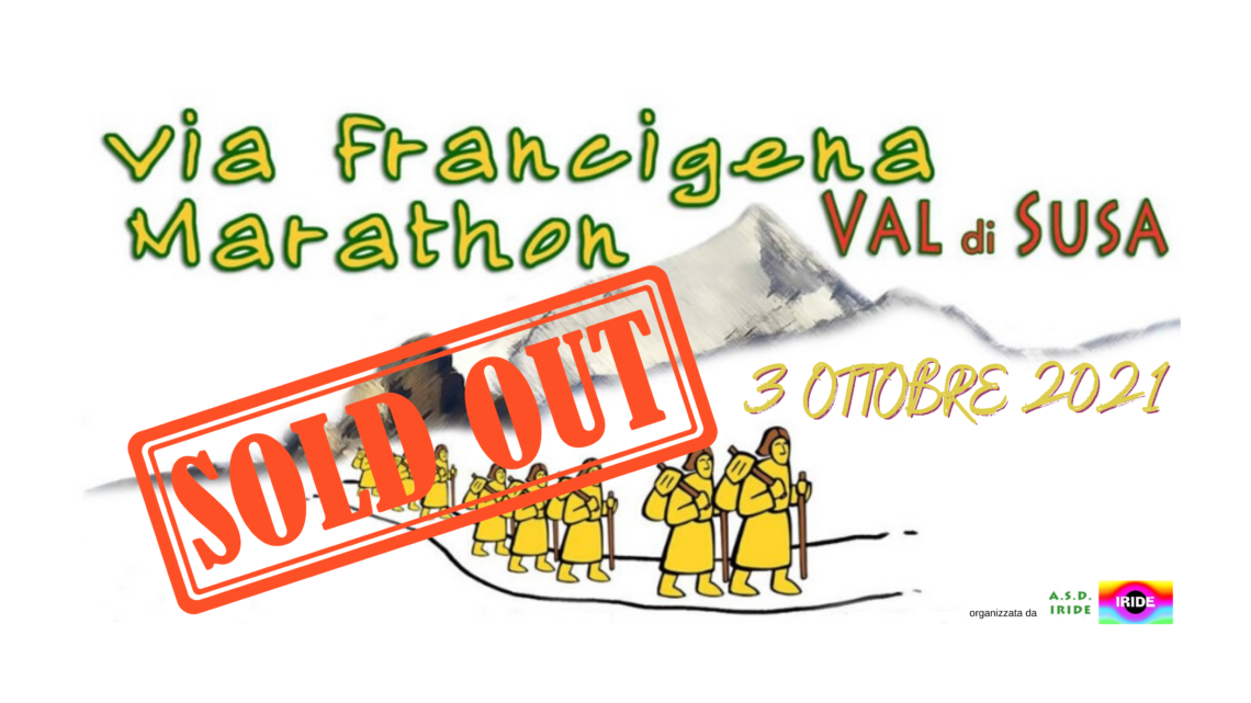 La Via Francigena Marathon Val di Susa si farà nel 2021!